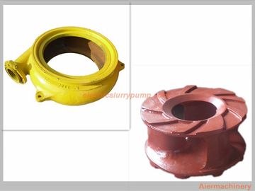 Desgaste - alto arrabio de Chrome de la mezcla del impeledor centrífugo resistente de la bomba, piezas de goma proveedor